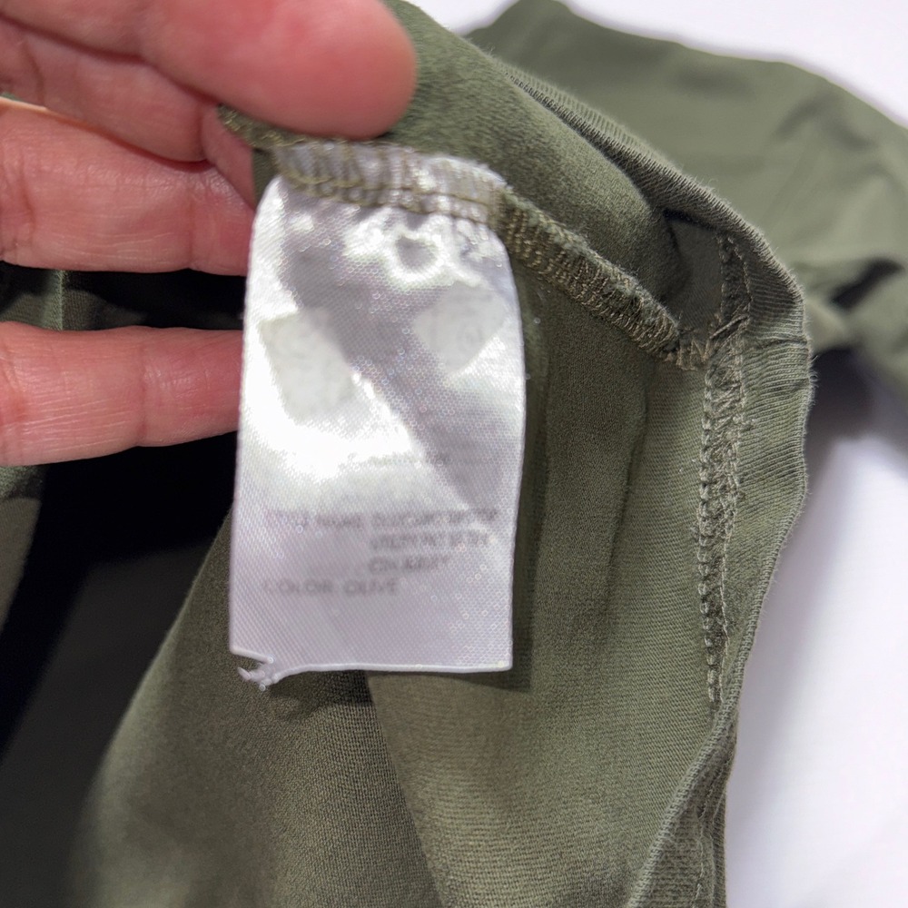 Nomad Mens Olive Green Tactical Camo Zipper Pocket T-Shirt Size Medium - Picture 6 of 8